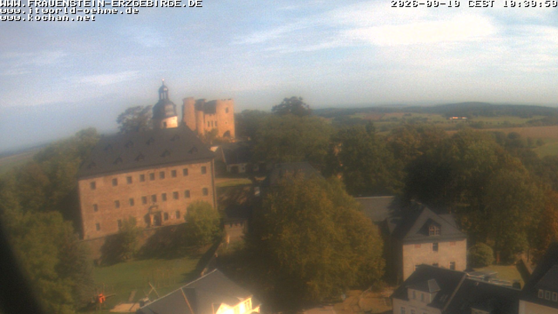 Archiv Foto Webcam Frauenstein / Erzgebirge