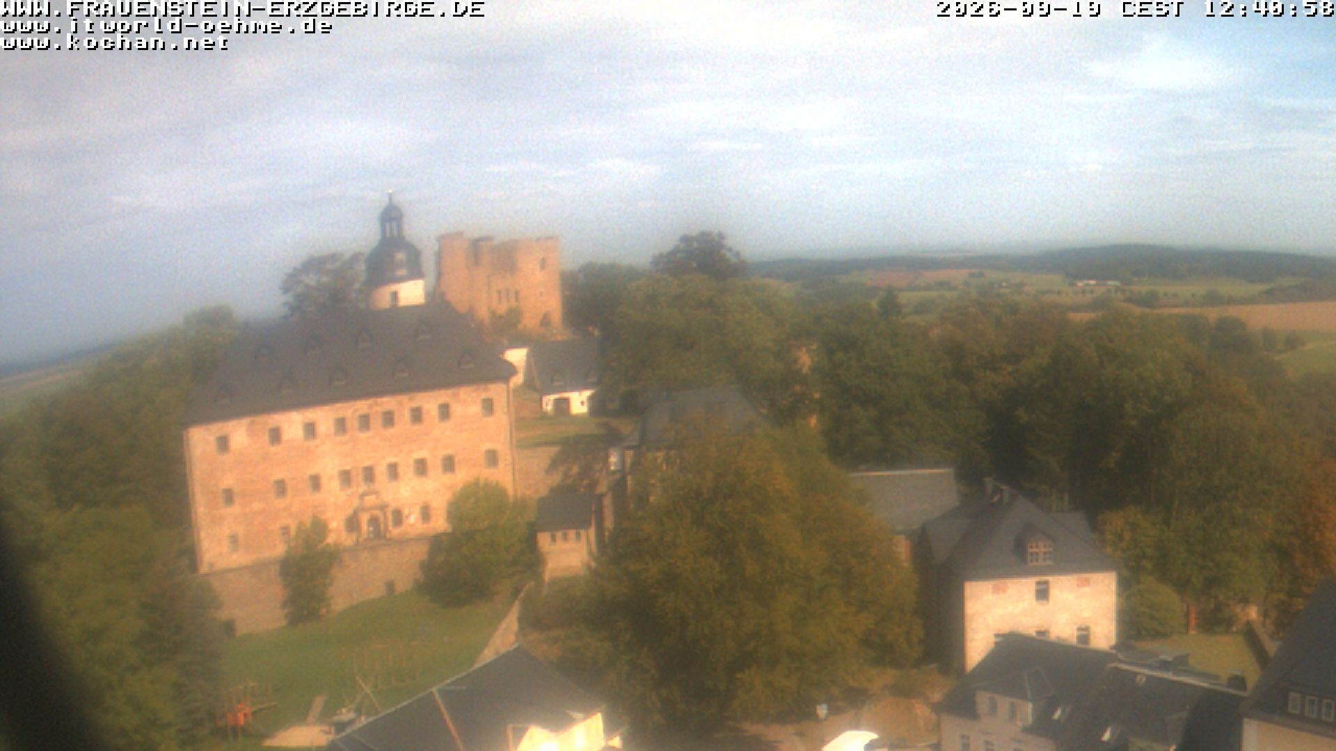 Archiv Foto Webcam Frauenstein / Erzgebirge
