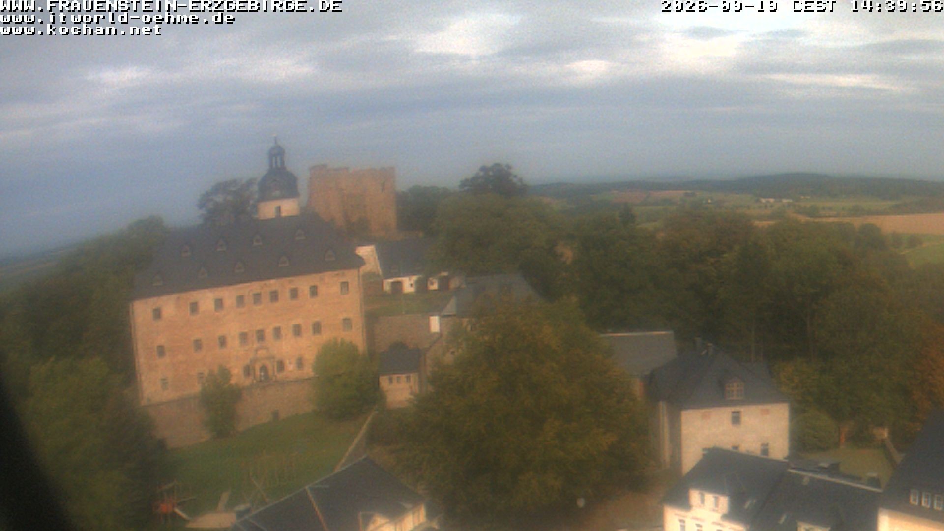Archiv Foto Webcam Frauenstein / Erzgebirge