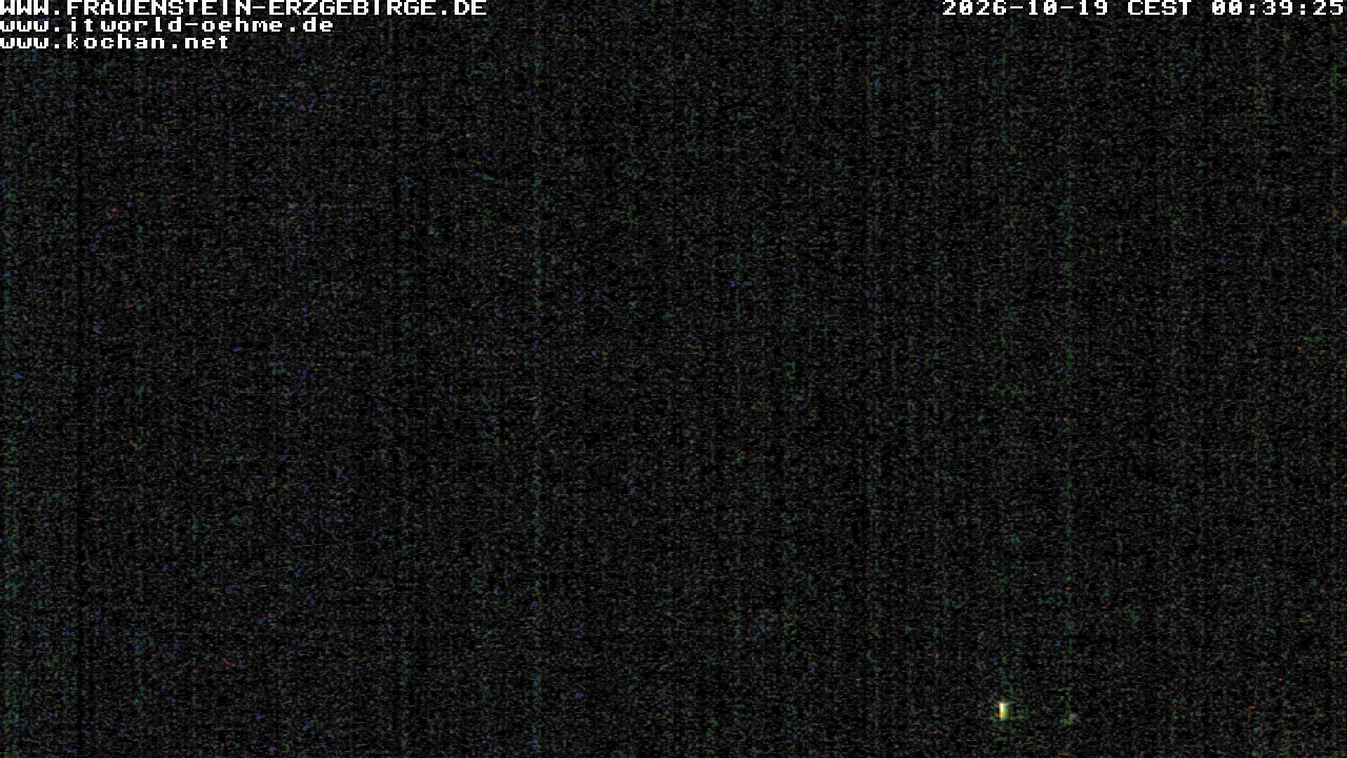 Archiv Foto Webcam Frauenstein / Erzgebirge