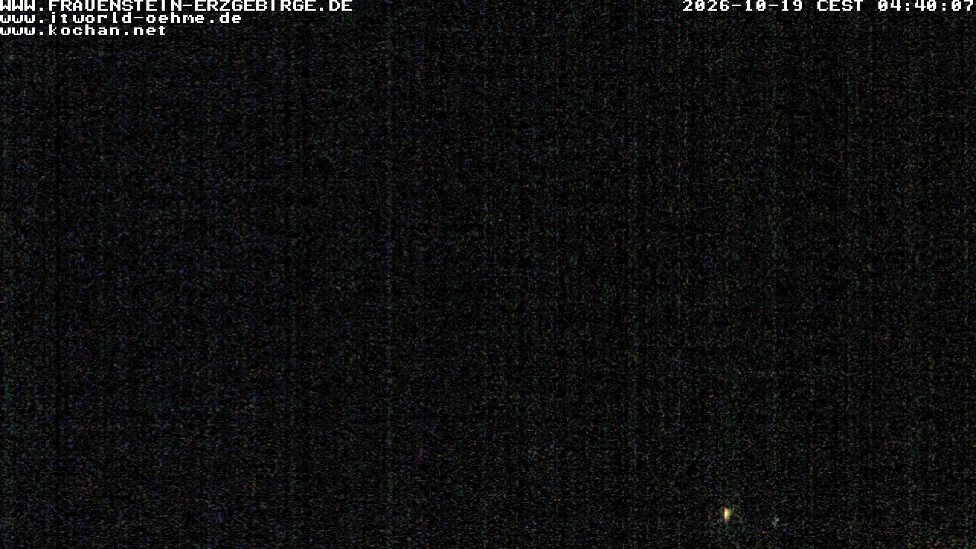 Archiv Foto Webcam Frauenstein / Erzgebirge