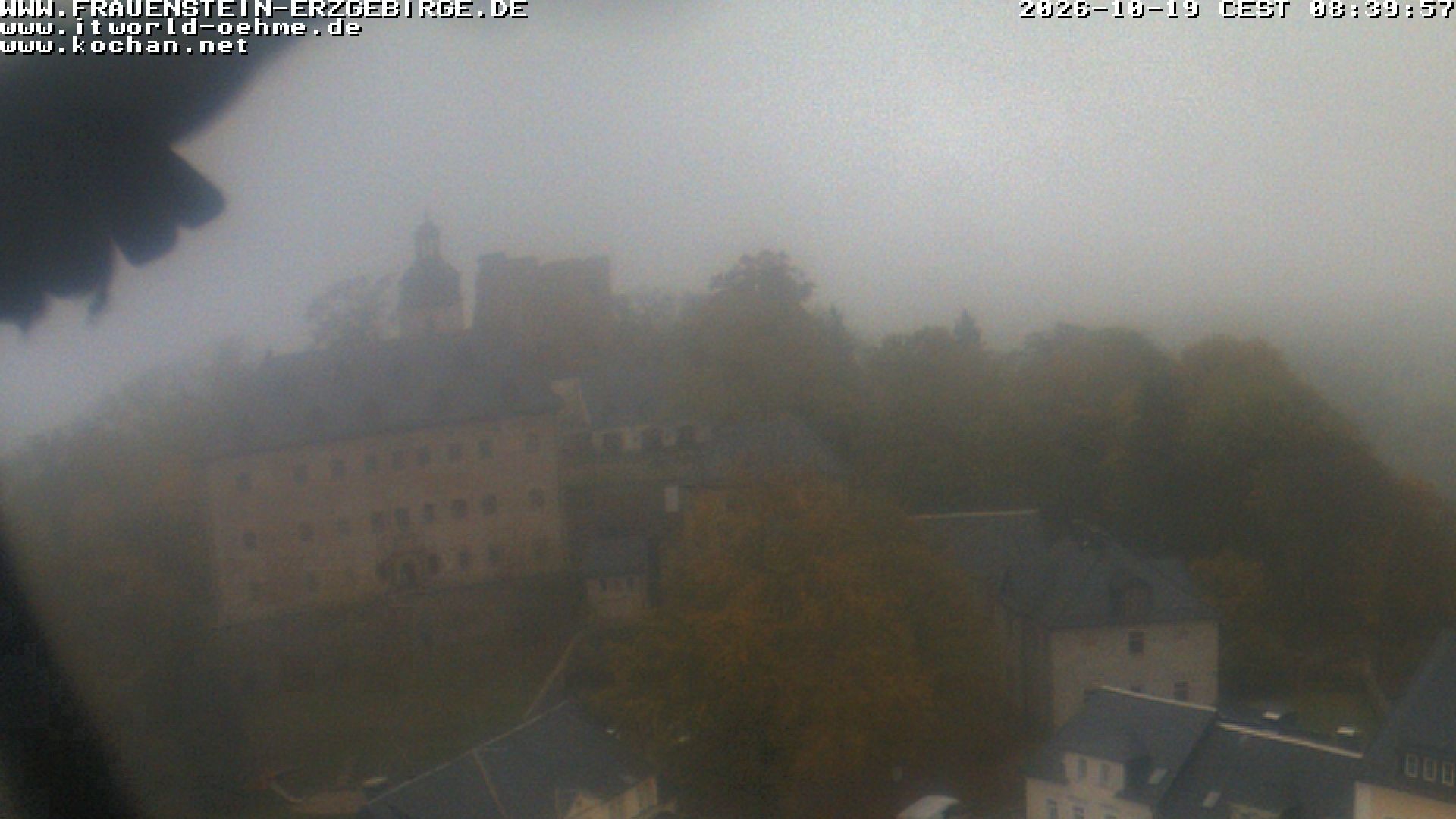 Archiv Foto Webcam Frauenstein / Erzgebirge
