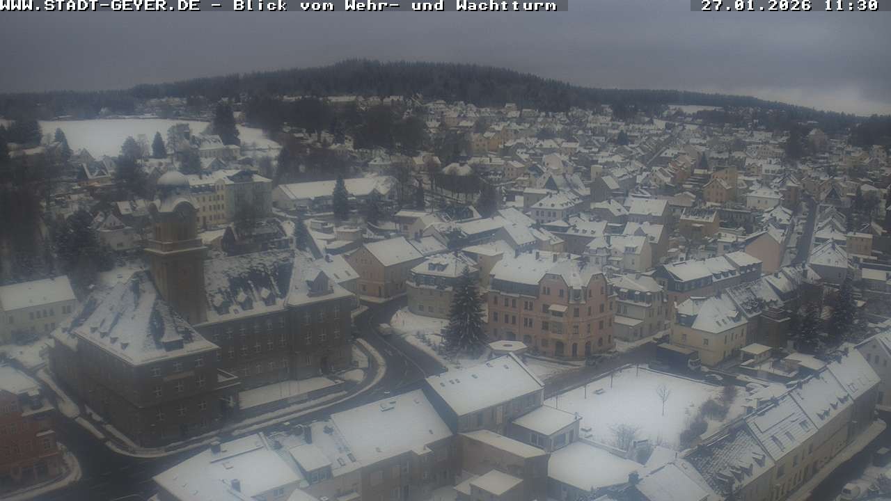 Archiv Foto Webcam Stadt Geyer im Erzgebirge