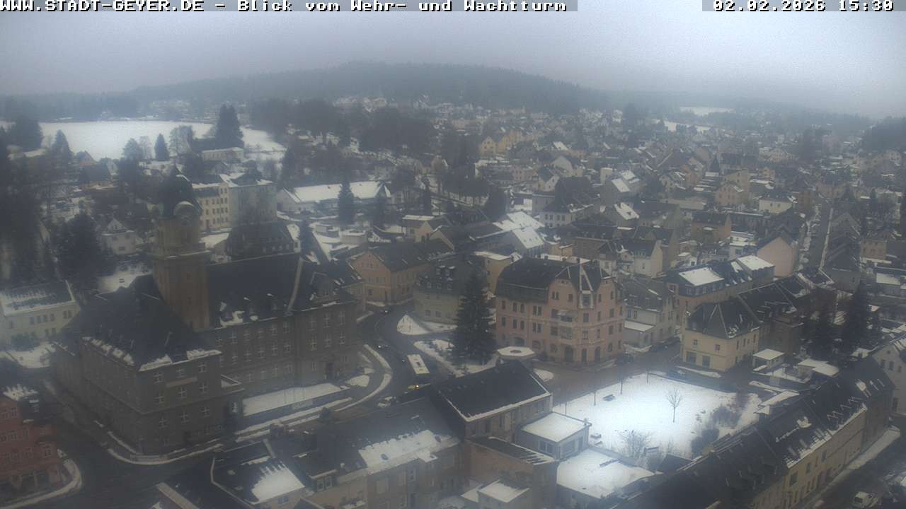 Archiv Foto Webcam Stadt Geyer im Erzgebirge
