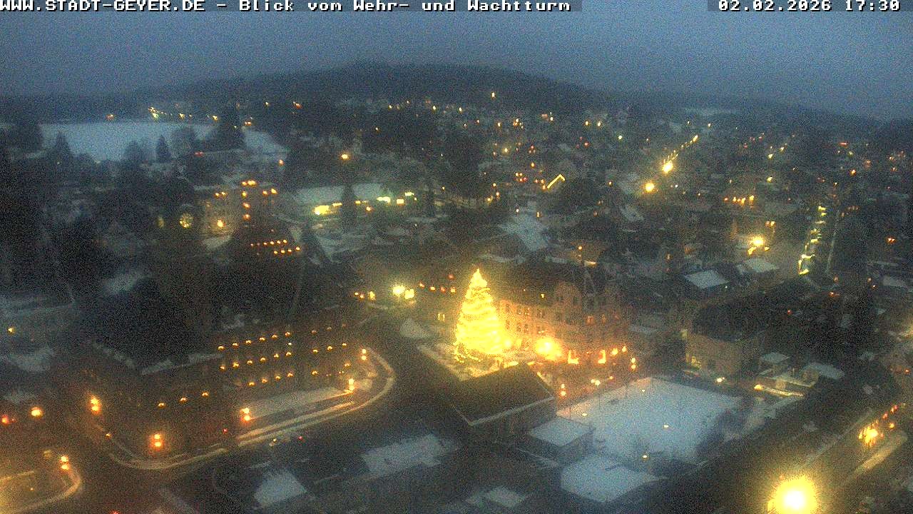 Archiv Foto Webcam Stadt Geyer im Erzgebirge