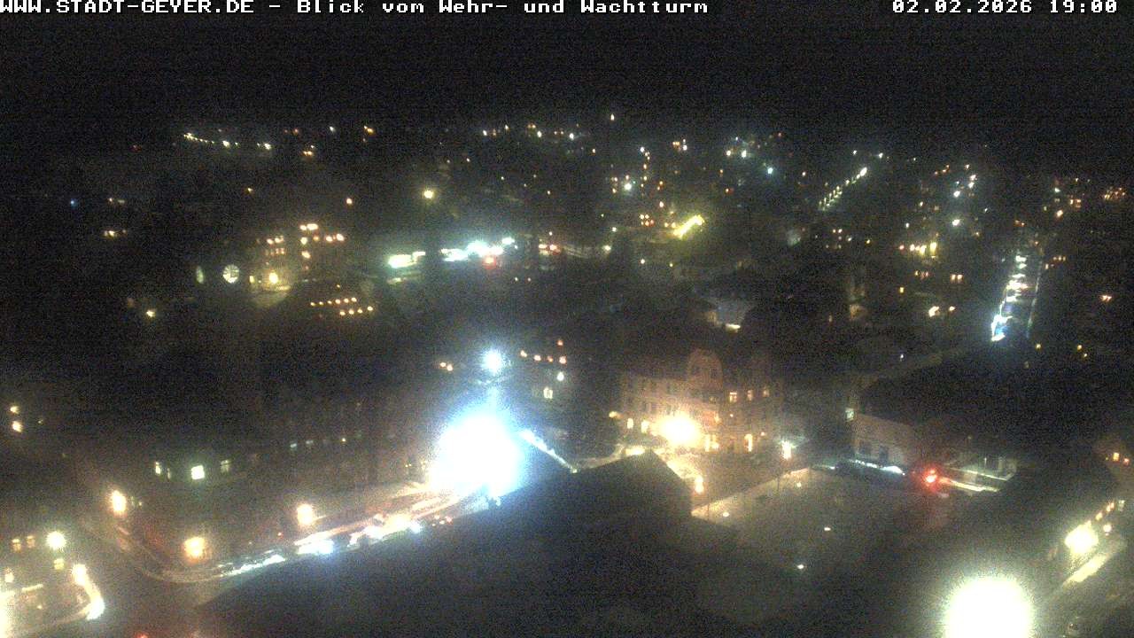 Archiv Foto Webcam Stadt Geyer im Erzgebirge