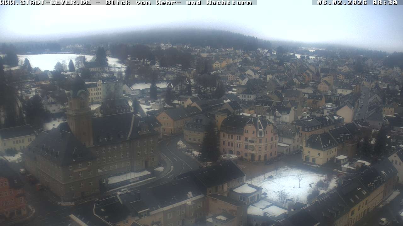Archiv Foto Webcam Stadt Geyer im Erzgebirge