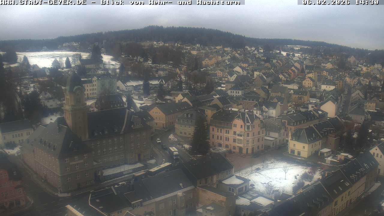 Archiv Foto Webcam Stadt Geyer im Erzgebirge