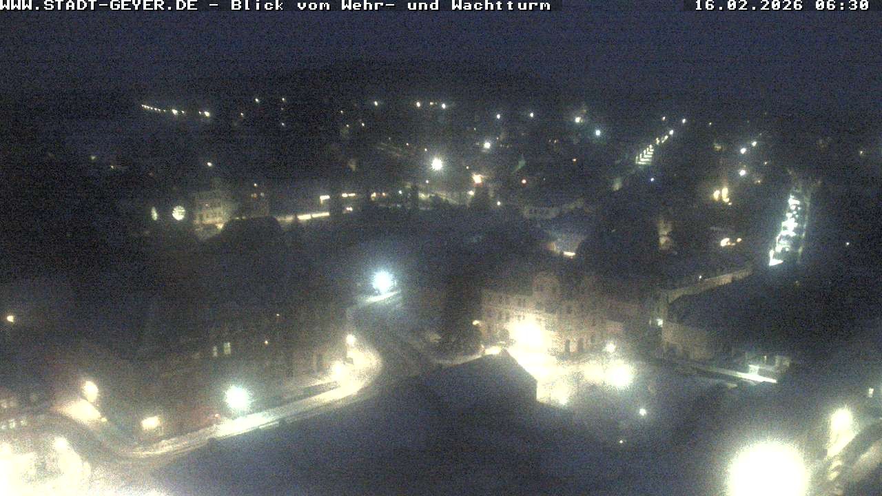 Archiv Foto Webcam Stadt Geyer im Erzgebirge