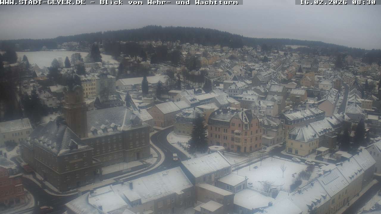 Archiv Foto Webcam Stadt Geyer im Erzgebirge