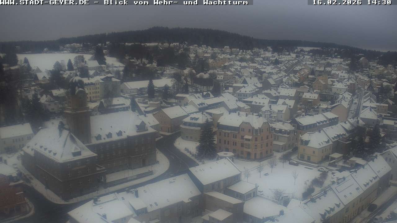 Archiv Foto Webcam Stadt Geyer im Erzgebirge