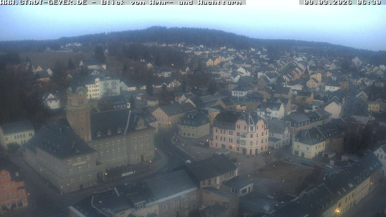 Archiv Foto Webcam Stadt Geyer im Erzgebirge