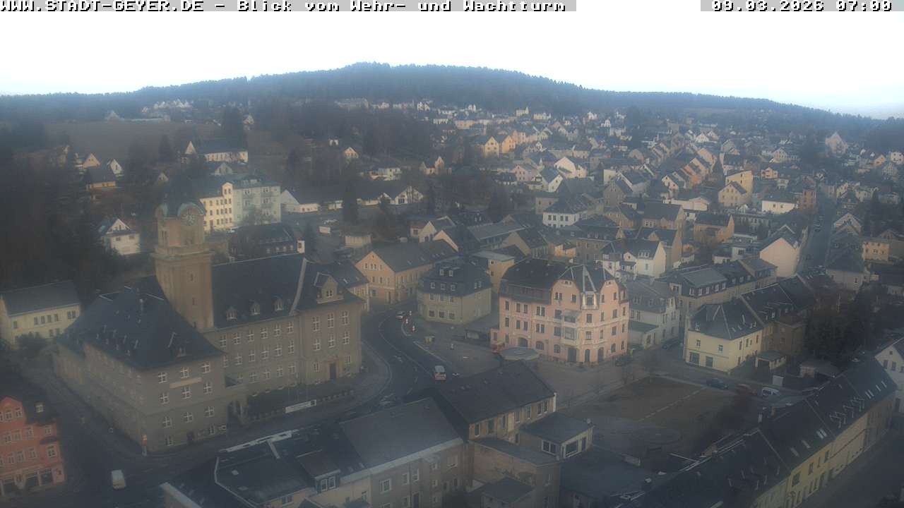 Archiv Foto Webcam Stadt Geyer im Erzgebirge