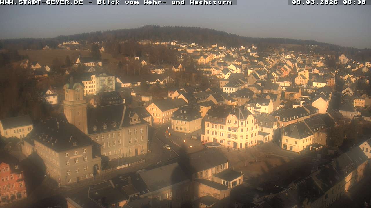 Archiv Foto Webcam Stadt Geyer im Erzgebirge