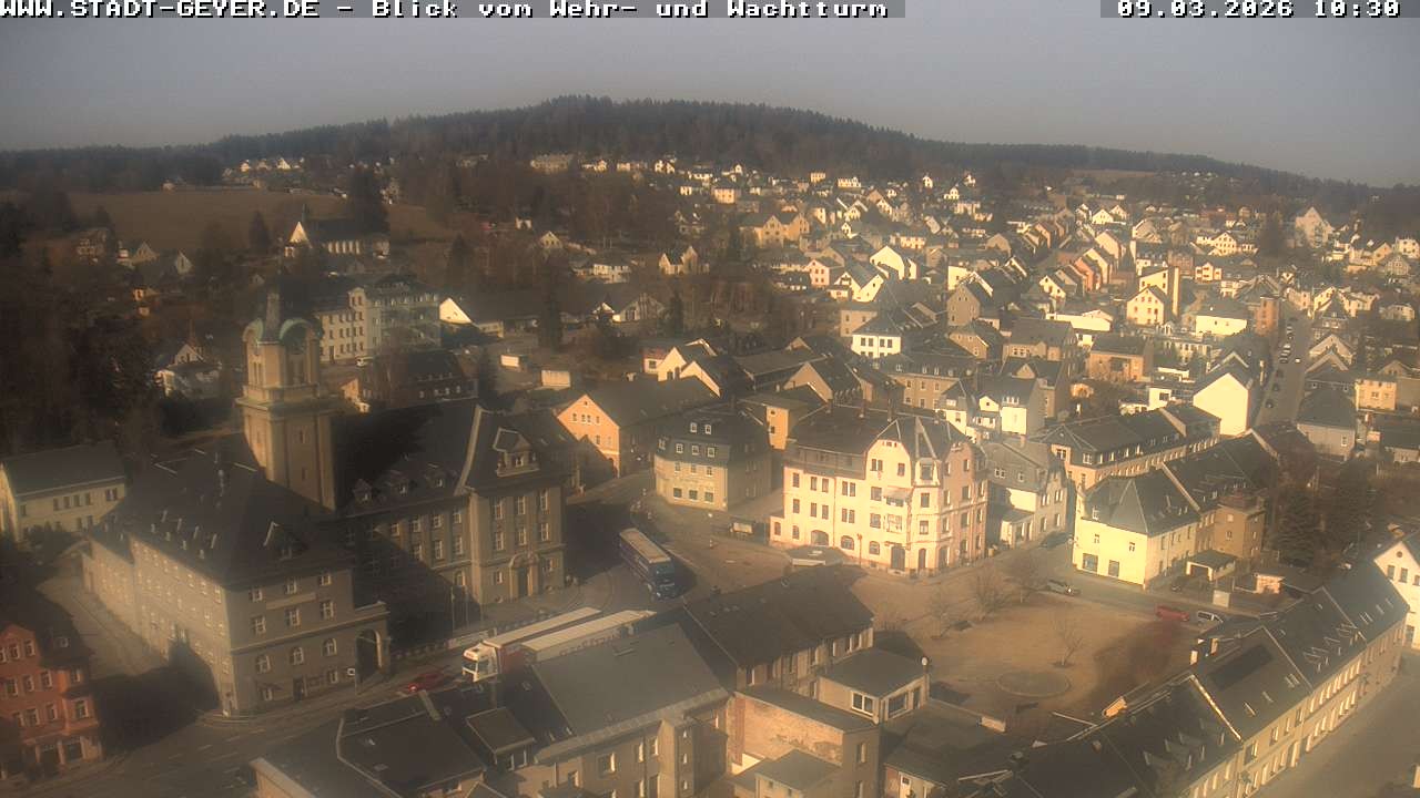 Archiv Foto Webcam Stadt Geyer im Erzgebirge