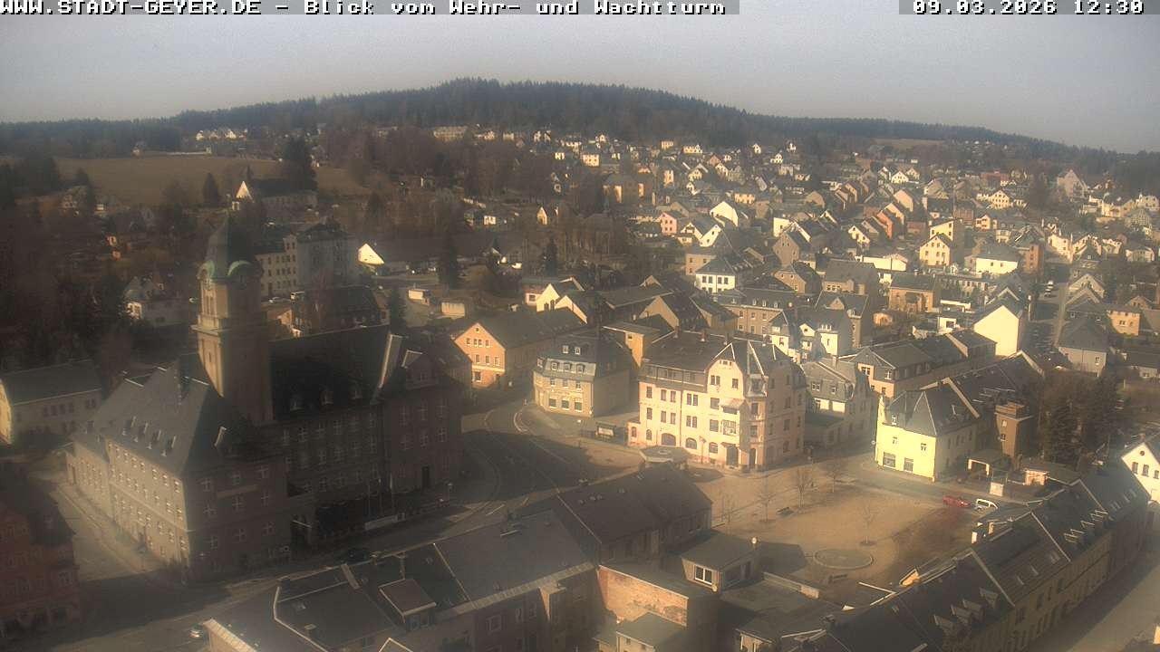 Archiv Foto Webcam Stadt Geyer im Erzgebirge