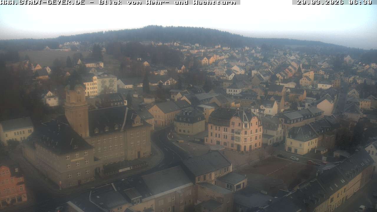 Archiv Foto Webcam Stadt Geyer im Erzgebirge