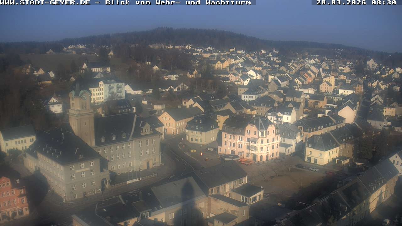 Archiv Foto Webcam Stadt Geyer im Erzgebirge