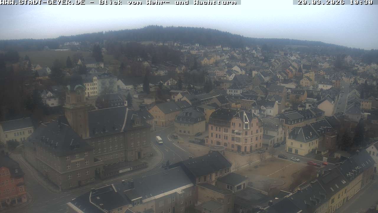 Archiv Foto Webcam Stadt Geyer im Erzgebirge