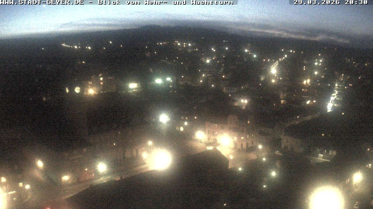 Archiv Foto Webcam Stadt Geyer im Erzgebirge