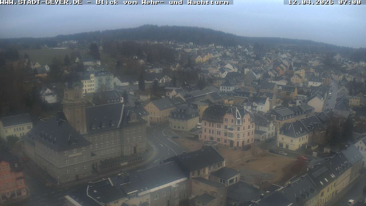 Archiv Foto Webcam Stadt Geyer im Erzgebirge