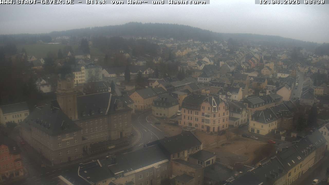 Archiv Foto Webcam Stadt Geyer im Erzgebirge