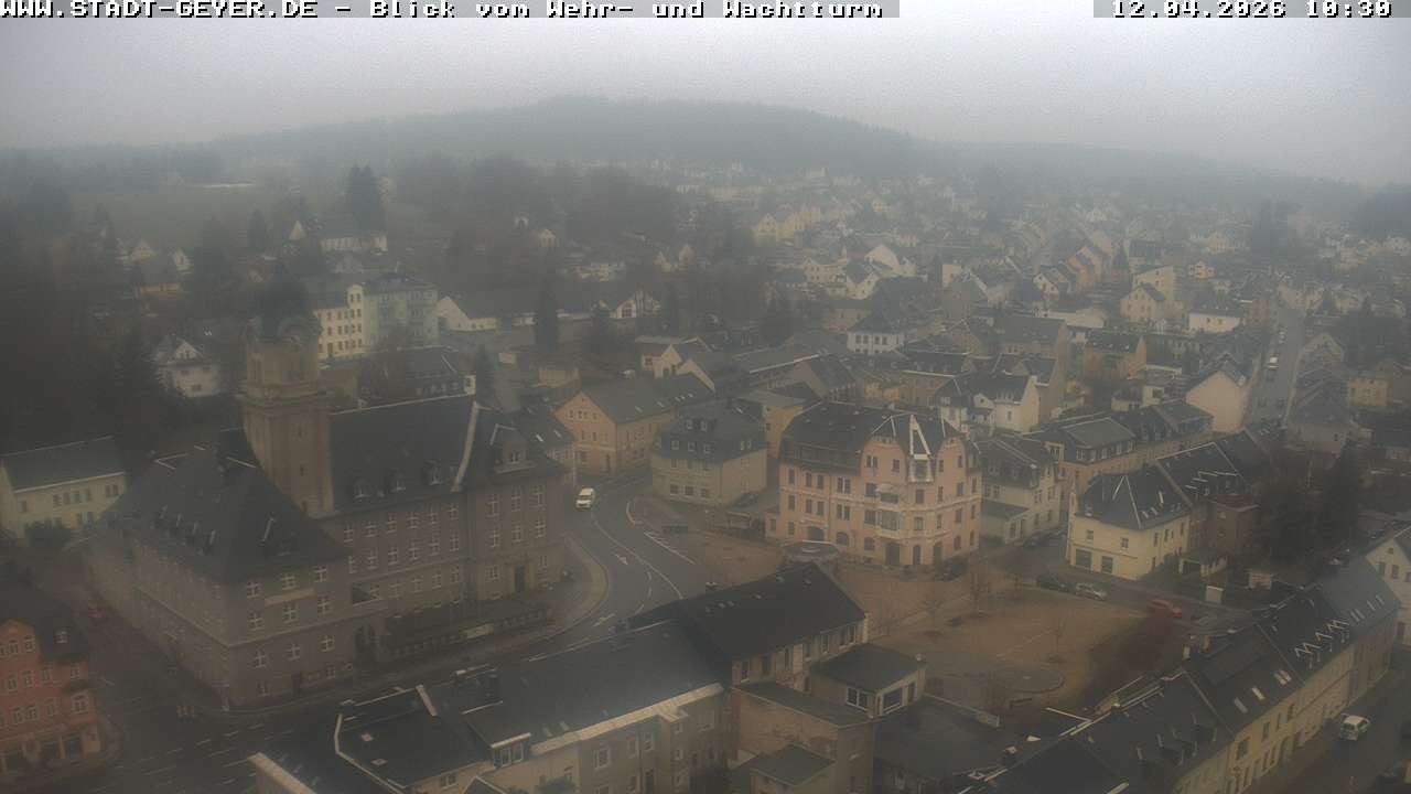 Archiv Foto Webcam Stadt Geyer im Erzgebirge