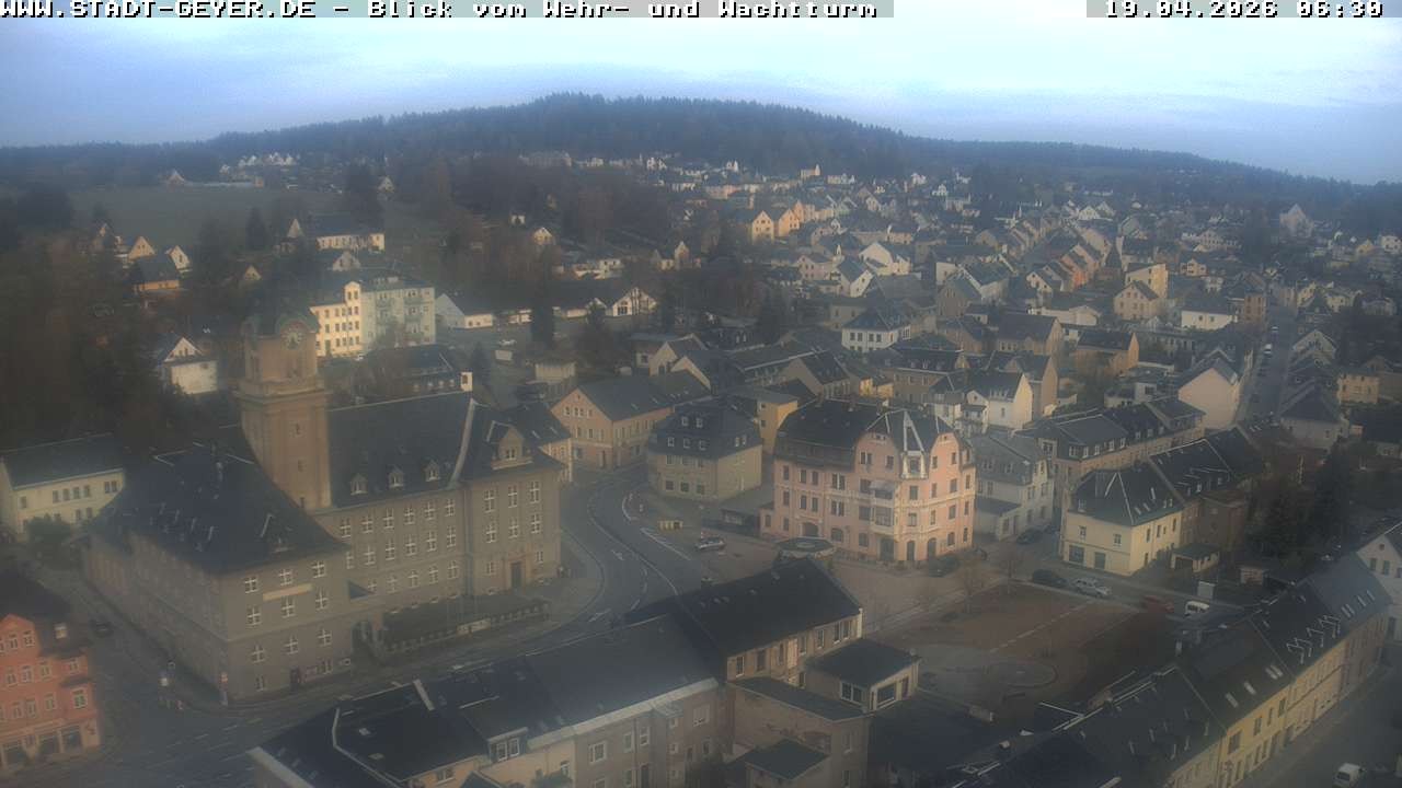 Archiv Foto Webcam Stadt Geyer im Erzgebirge