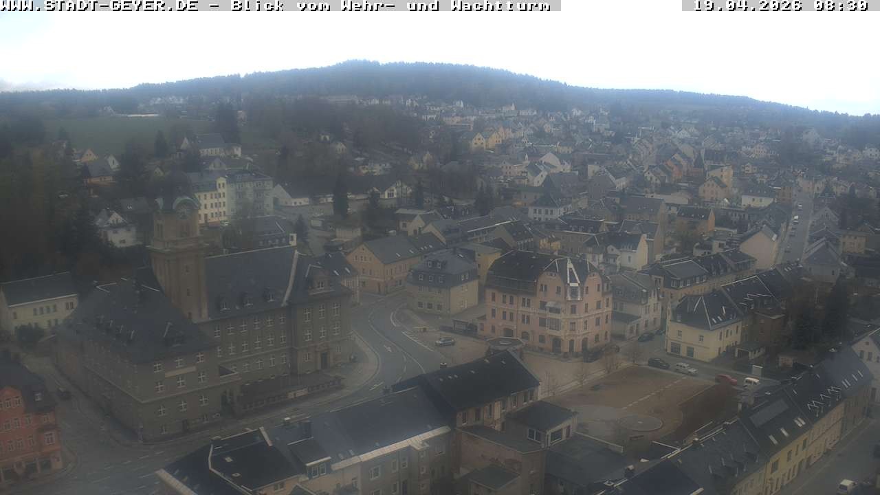 Archiv Foto Webcam Stadt Geyer im Erzgebirge