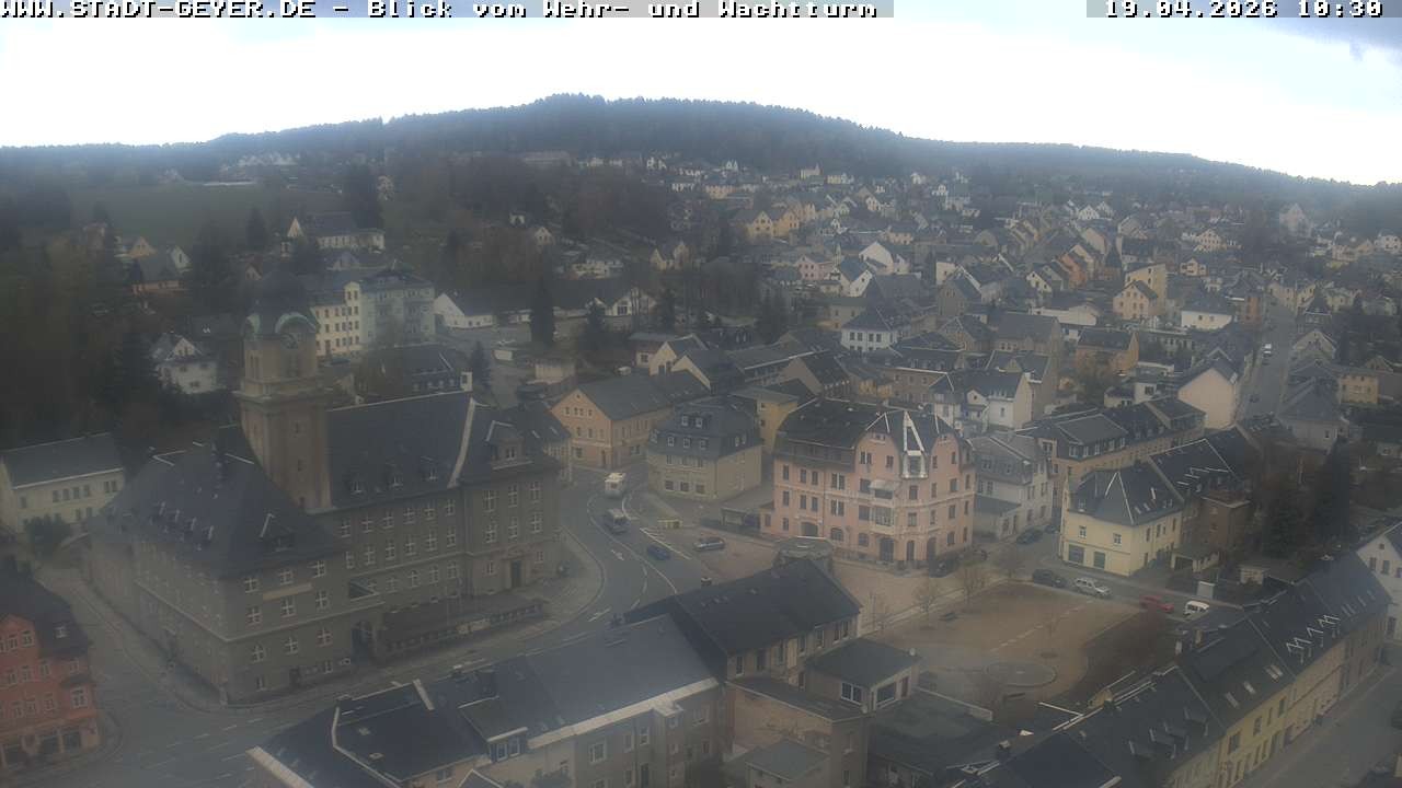 Archiv Foto Webcam Stadt Geyer im Erzgebirge