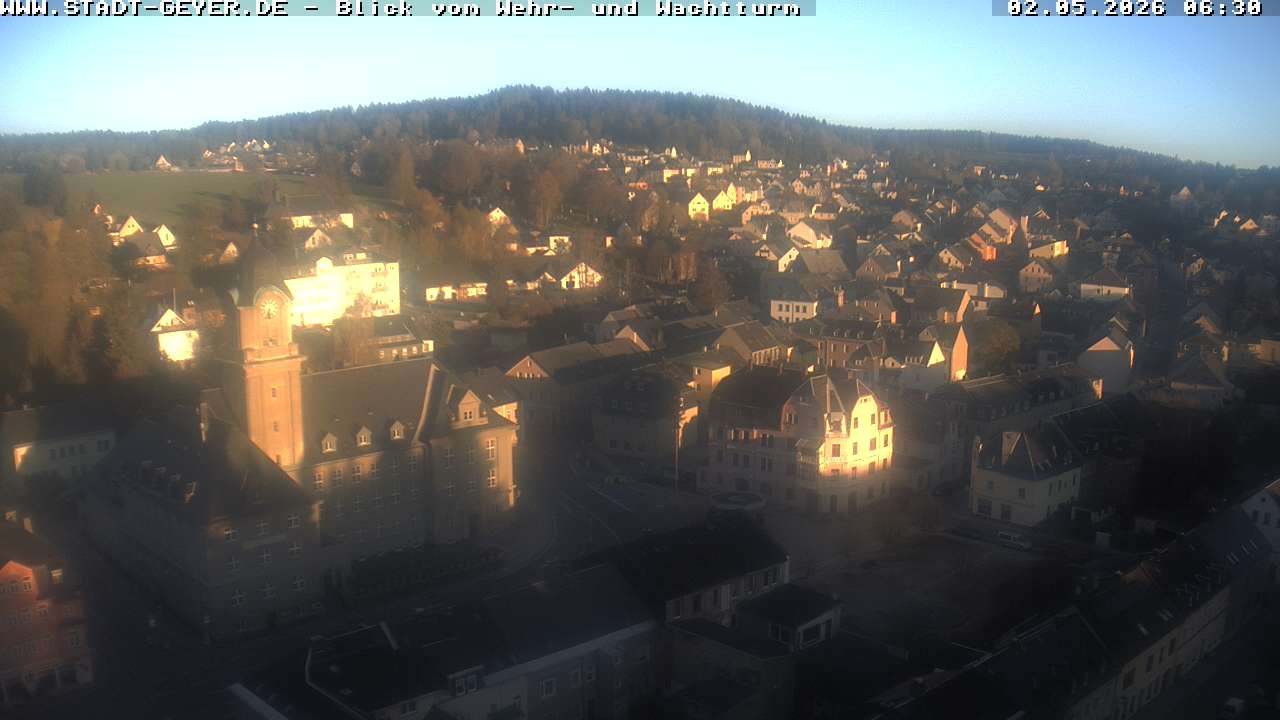 Archiv Foto Webcam Stadt Geyer im Erzgebirge
