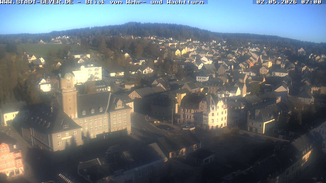 Archiv Foto Webcam Stadt Geyer im Erzgebirge