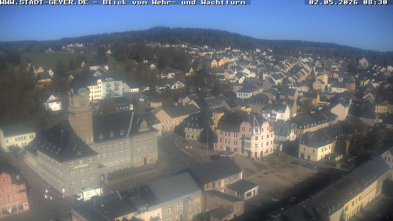 Archiv Foto Webcam Stadt Geyer im Erzgebirge