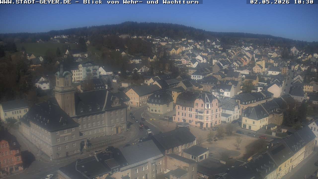 Archiv Foto Webcam Stadt Geyer im Erzgebirge