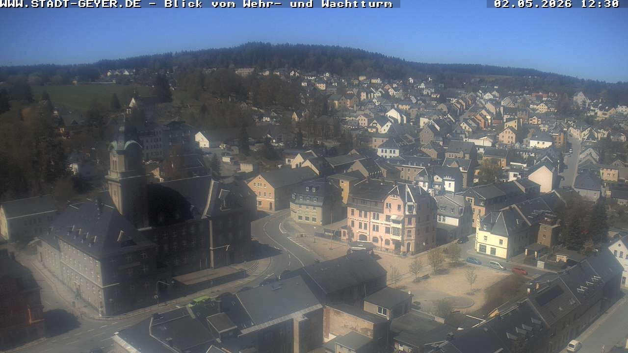 Archiv Foto Webcam Stadt Geyer im Erzgebirge