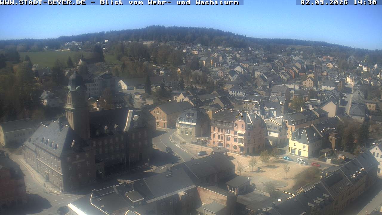 Archiv Foto Webcam Stadt Geyer im Erzgebirge