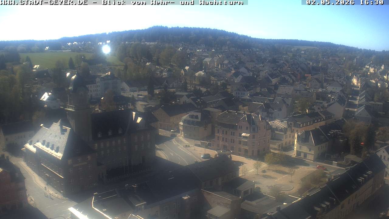 Archiv Foto Webcam Stadt Geyer im Erzgebirge