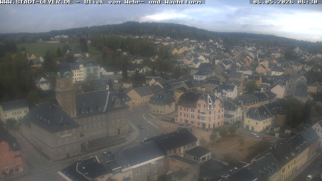 Archiv Foto Webcam Stadt Geyer im Erzgebirge