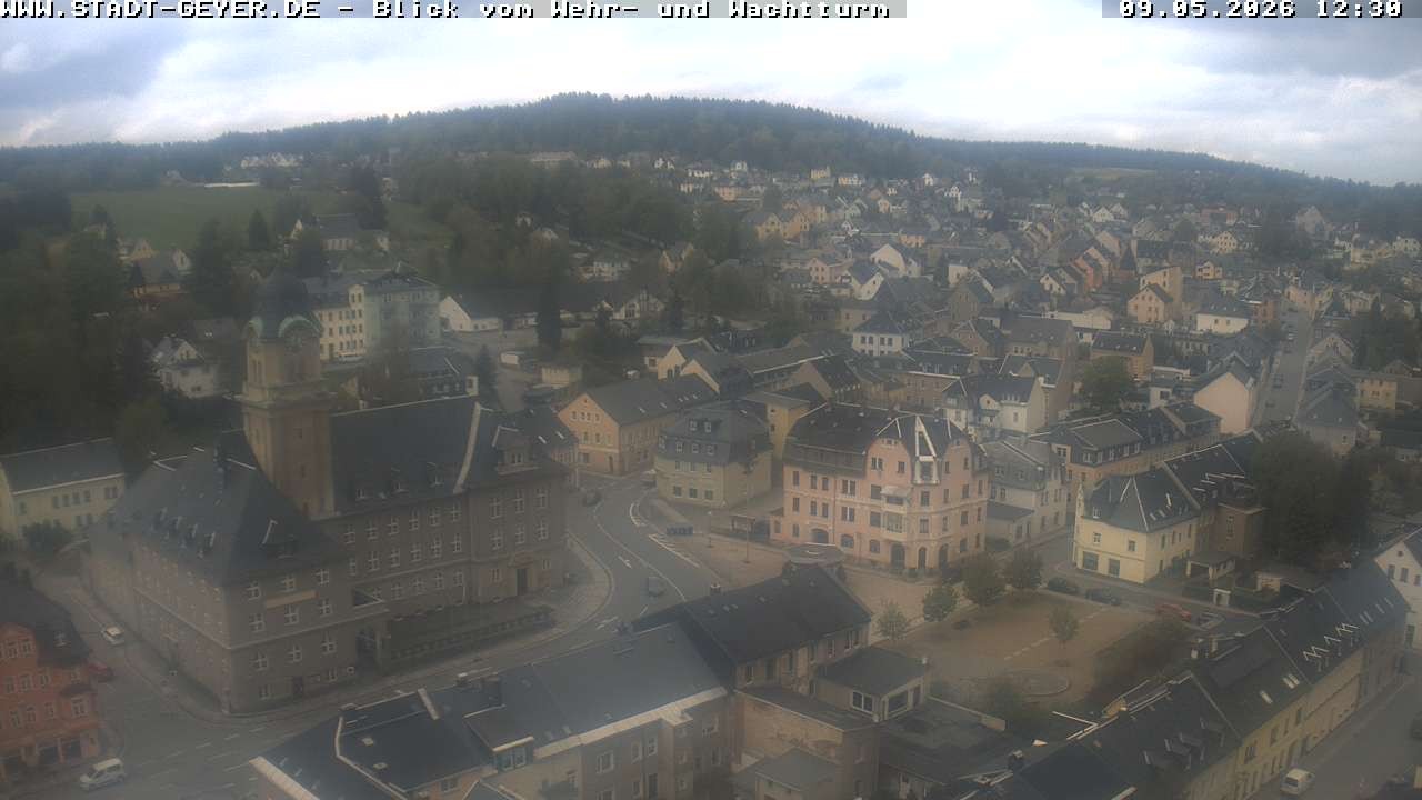 Archiv Foto Webcam Stadt Geyer im Erzgebirge