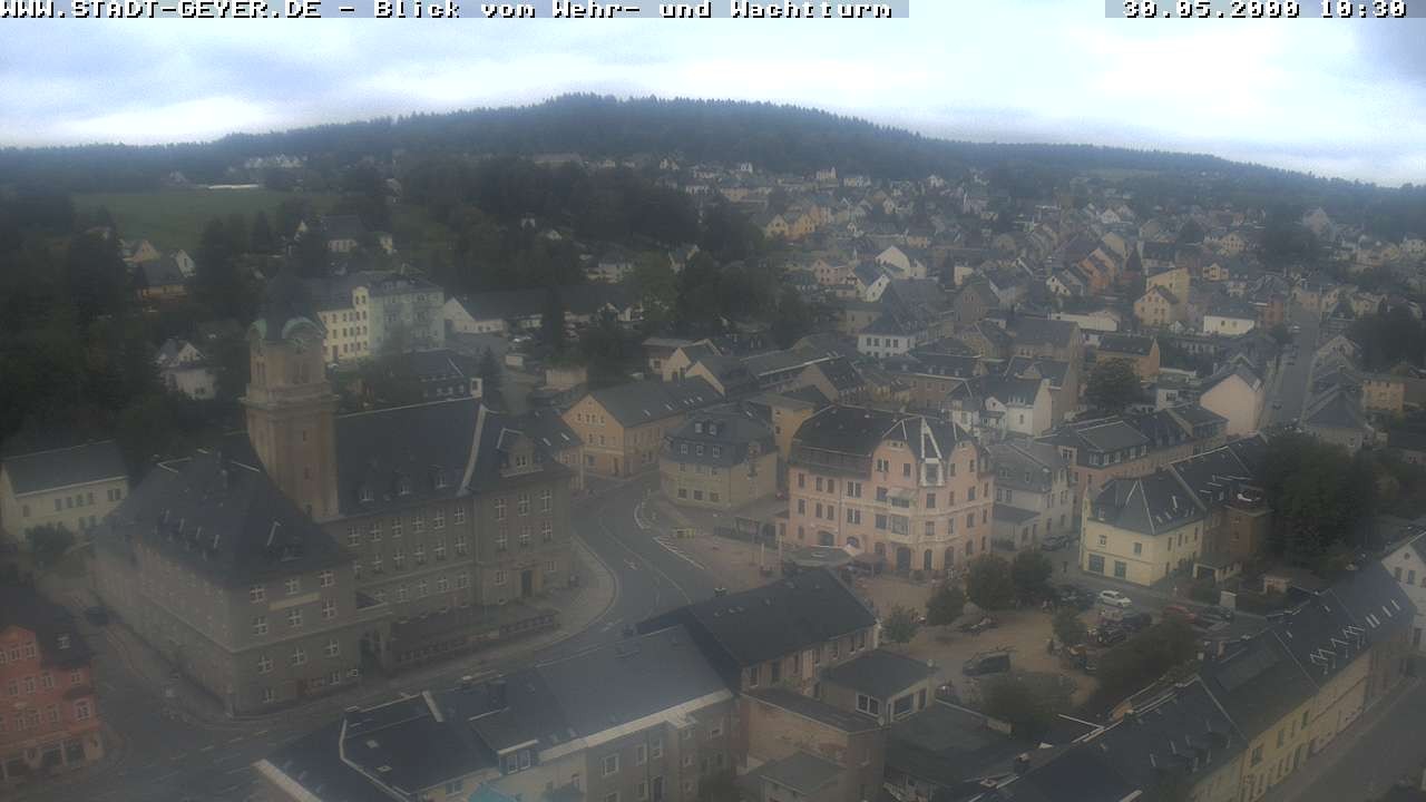 Archiv Foto Webcam Stadt Geyer im Erzgebirge