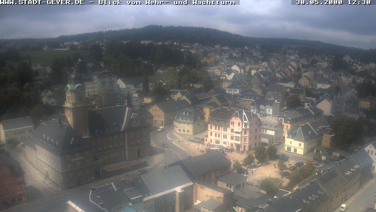 Archiv Foto Webcam Stadt Geyer im Erzgebirge