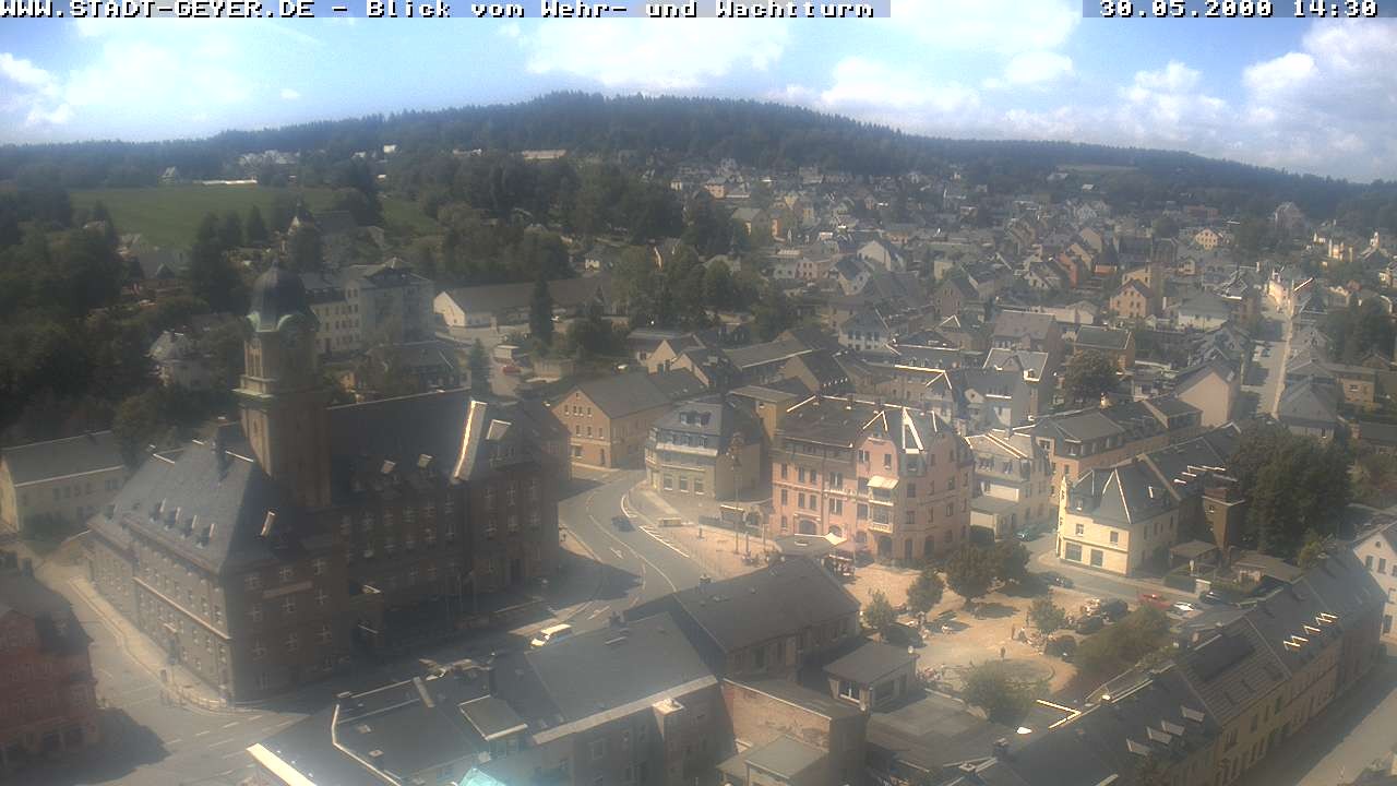 Archiv Foto Webcam Stadt Geyer im Erzgebirge
