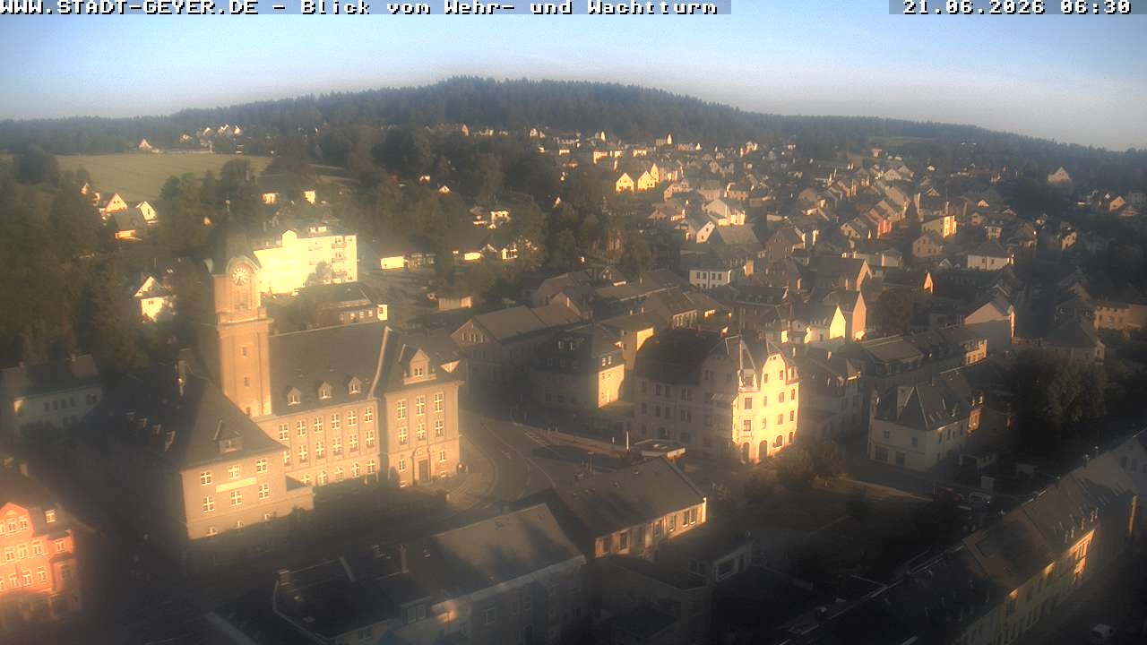 Archiv Foto Webcam Stadt Geyer im Erzgebirge