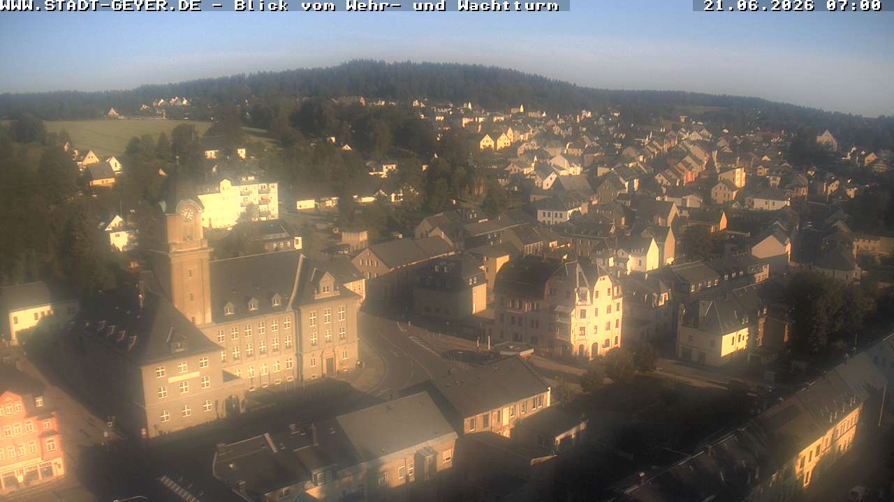 Archiv Foto Webcam Stadt Geyer im Erzgebirge