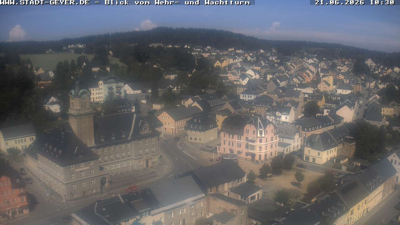 Archiv Foto Webcam Stadt Geyer im Erzgebirge