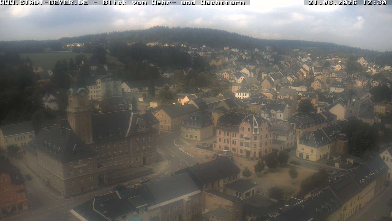 Archiv Foto Webcam Stadt Geyer im Erzgebirge