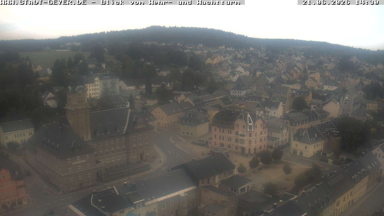 Archiv Foto Webcam Stadt Geyer im Erzgebirge