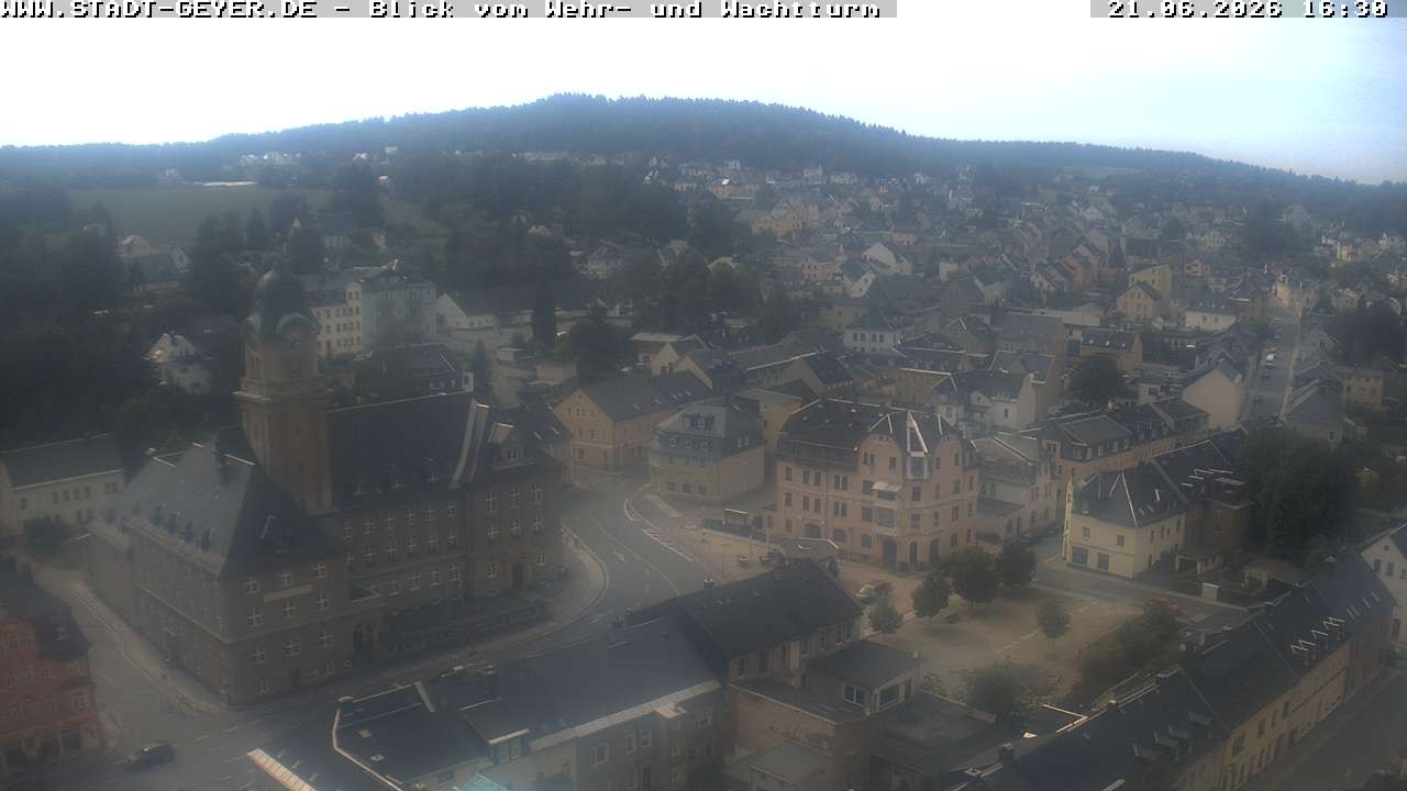 Archiv Foto Webcam Stadt Geyer im Erzgebirge