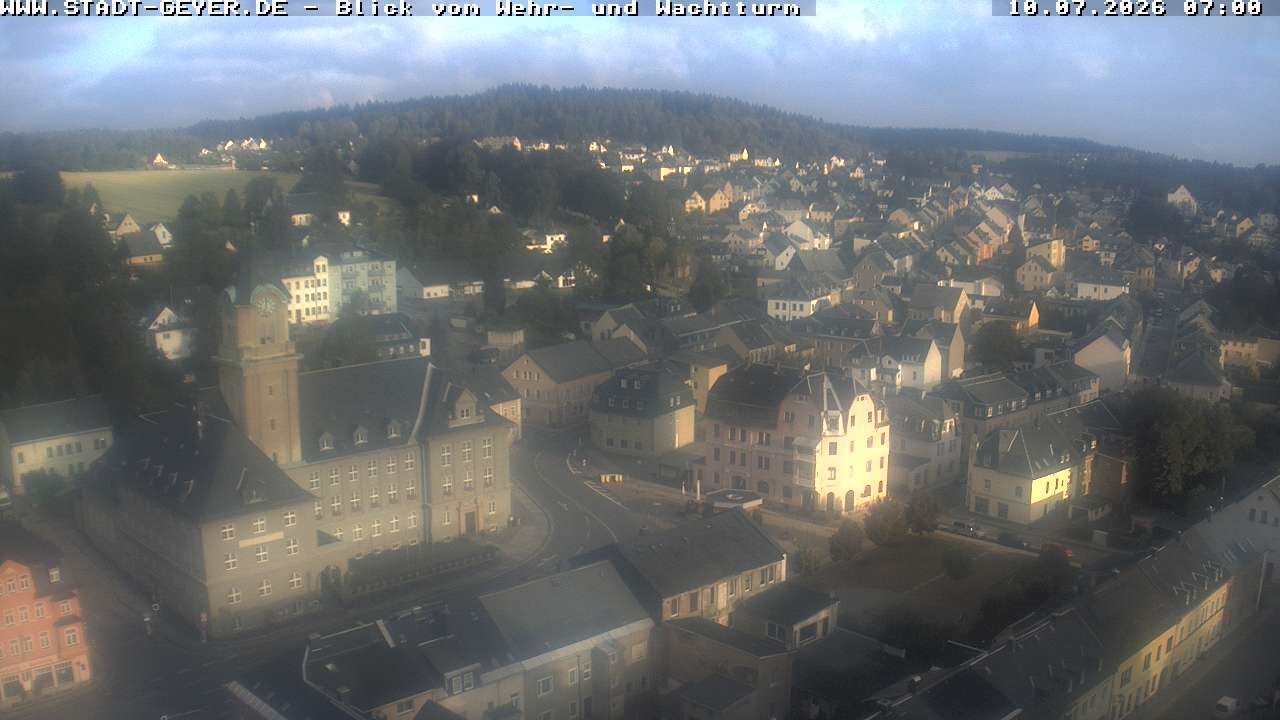 Archiv Foto Webcam Stadt Geyer im Erzgebirge