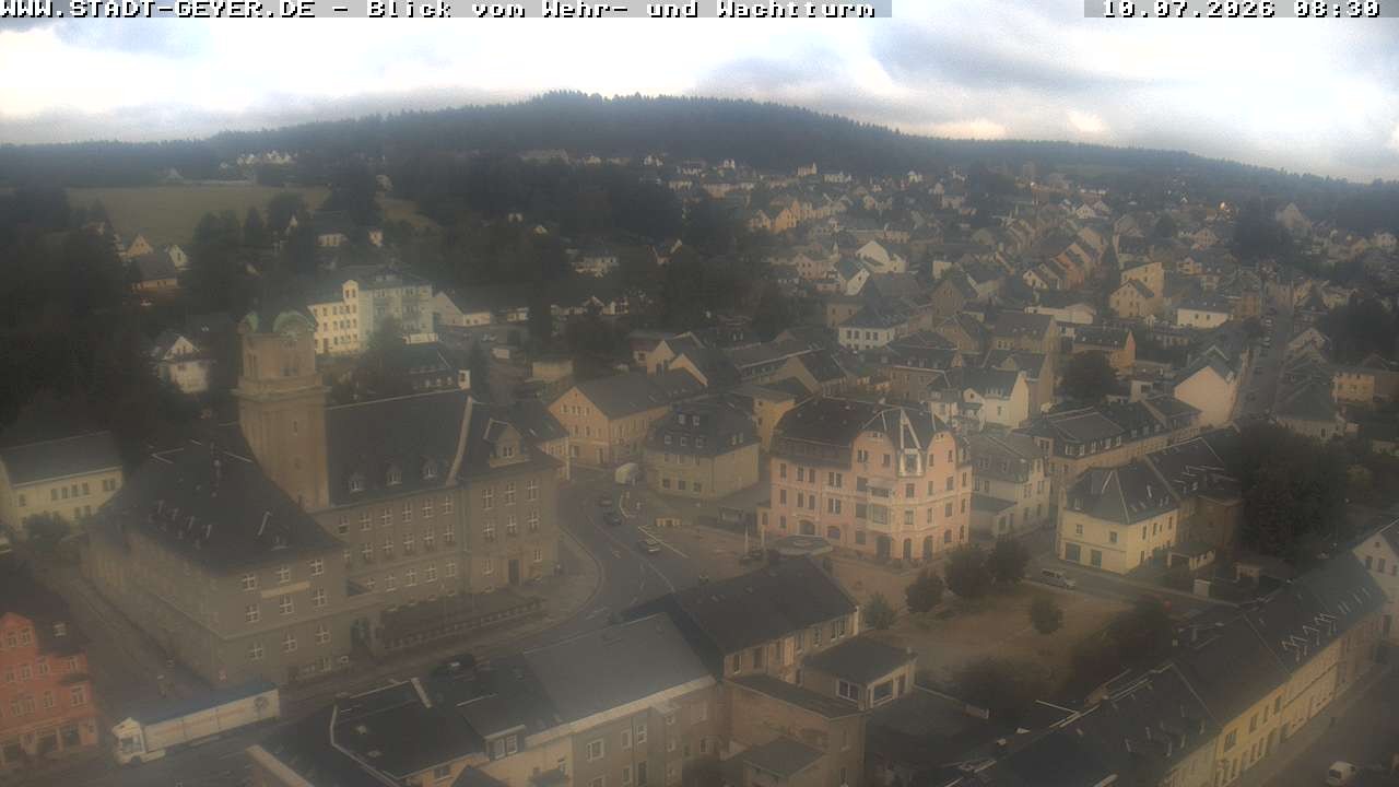 Archiv Foto Webcam Stadt Geyer im Erzgebirge